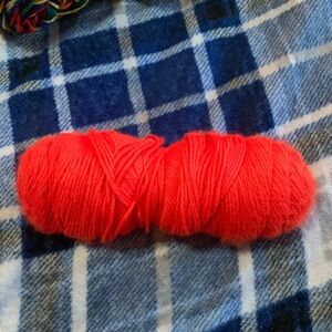 Deep Orange Yarn